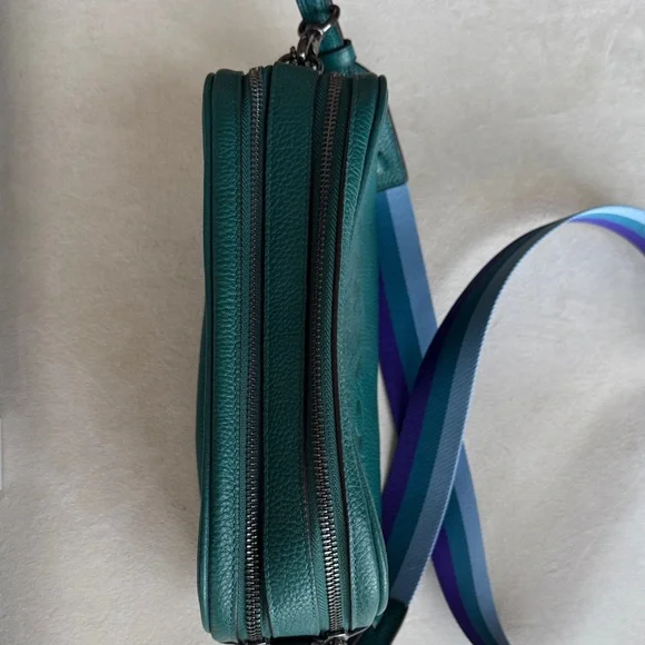 Coach Jes Green cross body bag in refined pebble leather - Picture 3 of 7